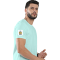 Personalized Male Classic Crew T-Shirt - Typographic with Custom Name -DTG Print - Mint image 29