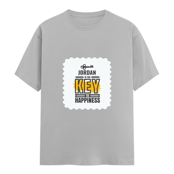 Personalized Female Classic Crew T-Shirt - Typographic with Custom Name -DTG Print