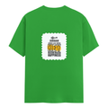 Personalized Female Classic Crew T-Shirt - Typographic with Custom Name -DTG Print - Flag Green image 8