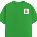 Personalized Female Classic Crew T-Shirt - Typographic with Custom Name -DTG Print - Flag Green image 13