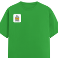 Personalized Female Classic Crew T-Shirt - Typographic with Custom Name -DTG Print - Flag Green image 18