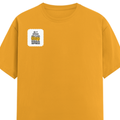 Personalized Female Classic Crew T-Shirt - Typographic with Custom Name -DTG Print - Golden Yellow image 19