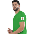 Personalized Female Classic Crew T-Shirt - Typographic with Custom Name -DTG Print - Flag Green image 23