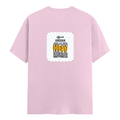 Personalized Male Classic Crew T-Shirt - Typographic with Custom Name -DTF Print - Light Baby Pink image 8