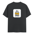 Personalized Male Classic Crew T-Shirt - Typographic with Custom Name -DTF Print - Steel Grey image 7