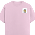 Personalized Male Classic Crew T-Shirt - Typographic with Custom Name -DTF Print - Light Baby Pink image 13