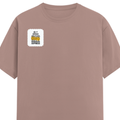 Personalized Male Classic Crew T-Shirt - Typographic with Custom Name -DTF Print - Mushroom image 20