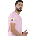 Personalized Male Classic Crew T-Shirt - Typographic with Custom Name -DTF Print - Light Baby Pink image 28