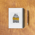 Personalized NotePad - Typographic with Custom Name - White image 6