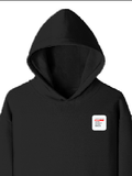 Personalized Pullover Hoodie - Modern with Custom Name -DTG Print - Black image 10