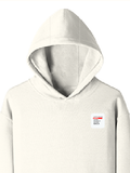 Personalized Pullover Hoodie - Modern with Custom Name -DTG Print - Off White image 12