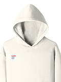 Personalized Pullover Hoodie - Modern with Custom Name -DTG Print - Off White image 16