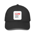 Personalized Classic Trucker Cap - Modern with Custom Name -DTG Print - encouraging resilience classic trucker cap - Black image 1