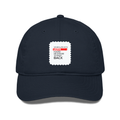 Personalized Classic Baseball Cap - Modern with Custom Name -DTG Print - encouraging resilience classic baseball cap - Navy Blue image 3