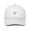 Personalized Classic Baseball Cap - Modern with Custom Name -DTG Print - encouraging resilience classic baseball cap - White image 1