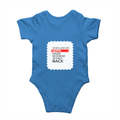 Personalized Rompers - Modern with Custom Name -DTG Print - encouraging resilience rompers - Orchid Blue image 10