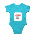 Personalized Rompers - Modern with Custom Name -DTF Print - encouraging resilience rompers - SkyBlue image 8