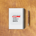 Personalized NotePad - Modern with Custom Name - NotePad Accessory - White image 6