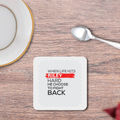 Personalized Coasters - Modern with Custom Name - Coasters - White image 2