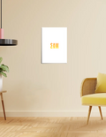 white / A3 Poster
