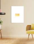 white / 18x24In