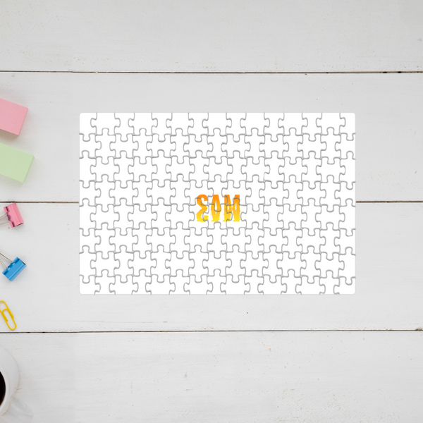 Personalized Jigsaw Puzzle - Modern with Custom Name