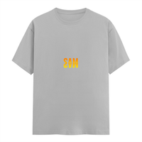 Personalized Male Classic Crew T-Shirt - Modern with Custom Name -DTG Print