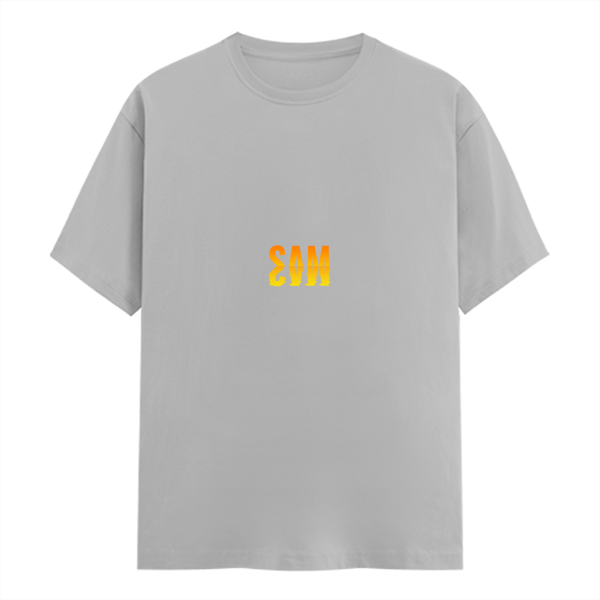 Personalized Male Classic Crew T-Shirt - Modern with Custom Name -DTG Print