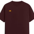 Personalized Male Classic Crew T-Shirt - Modern with Custom Name -DTG Print - Maroon image 19