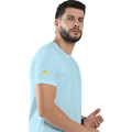 Personalized Male Classic Crew T-Shirt - Modern with Custom Name -DTG Print - Baby Blue image 30