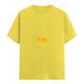 Personalized Female Classic Crew T-Shirt - Modern with Custom Name -DTG Print - New Yellow image 4