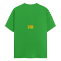 Personalized Female Classic Crew T-Shirt - Modern with Custom Name -DTG Print - Flag Green image 8