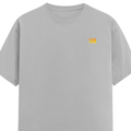 Personalized Female Classic Crew T-Shirt - Modern with Custom Name -DTG Print - Grey Melange image 11