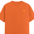 Personalized Female Classic Crew T-Shirt - Modern with Custom Name -DTG Print - Orange image 15