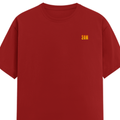 Personalized Female Classic Crew T-Shirt - Modern with Custom Name -DTG Print - Red image 12