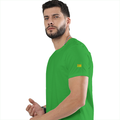 Personalized Female Classic Crew T-Shirt - Modern with Custom Name -DTG Print - Flag Green image 23
