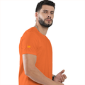 Personalized Female Classic Crew T-Shirt - Modern with Custom Name -DTG Print - Orange image 30