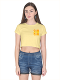 Personalized Female Crop Top - Modern with Custom Name -DTG Print - Beige image 14
