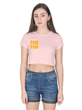 Personalized Female Crop Top - Modern with Custom Name -DTG Print - Light Baby Pink image 18