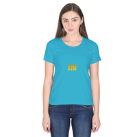 Personalized Female Classic Crew T-Shirt - Modern with Custom Name -DTF Print