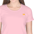 Personalized Female Classic Crew T-Shirt - Modern with Custom Name -DTF Print - Light Baby Pink image 14