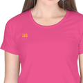 Personalized Female Classic Crew T-Shirt - Modern with Custom Name -DTF Print - Pink image 18