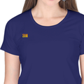 Personalized Female Classic Crew T-Shirt - Modern with Custom Name -DTF Print - Royal Blue image 17
