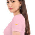 Personalized Female Classic Crew T-Shirt - Modern with Custom Name -DTF Print - Light Baby Pink image 24