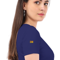 Personalized Female Classic Crew T-Shirt - Modern with Custom Name -DTF Print - Royal Blue image 27