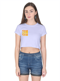 Personalized Female Crop Top - Modern with Custom Name -DTF Print - Lavender image 19