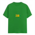 Personalized Male Classic Crew T-Shirt - Modern with Custom Name -DTF Print - Flag Green image 4