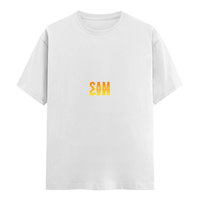 Personalized Male Classic Crew T-Shirt - Modern with Custom Name -DTF Print