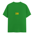 Personalized Male Classic Crew T-Shirt - Modern with Custom Name -DTF Print - Flag Green image 9