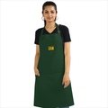 Personalized Apron - Modern with Custom Name -DTG Print - Bottle Green image 5